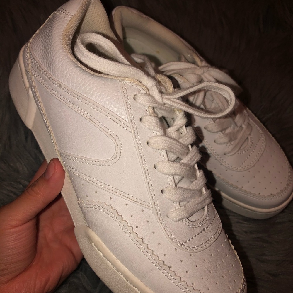 White trainers